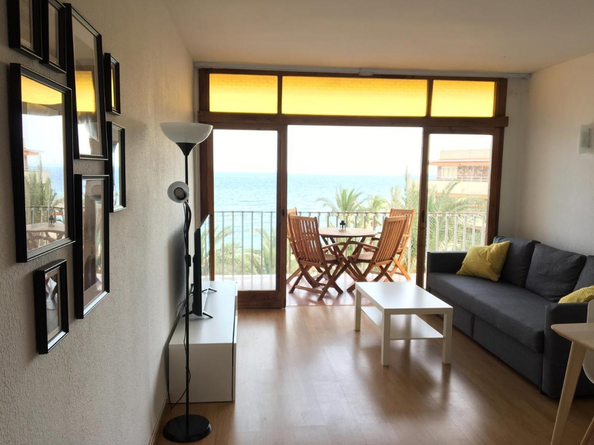 Apartamento Con Vistas Al Mar. Primera Linea De Playa. Aguadulce  Exteriör bild