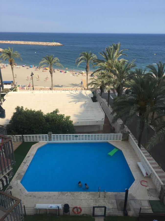 Apartamento Con Vistas Al Mar. Primera Linea De Playa. Aguadulce  Exteriör bild