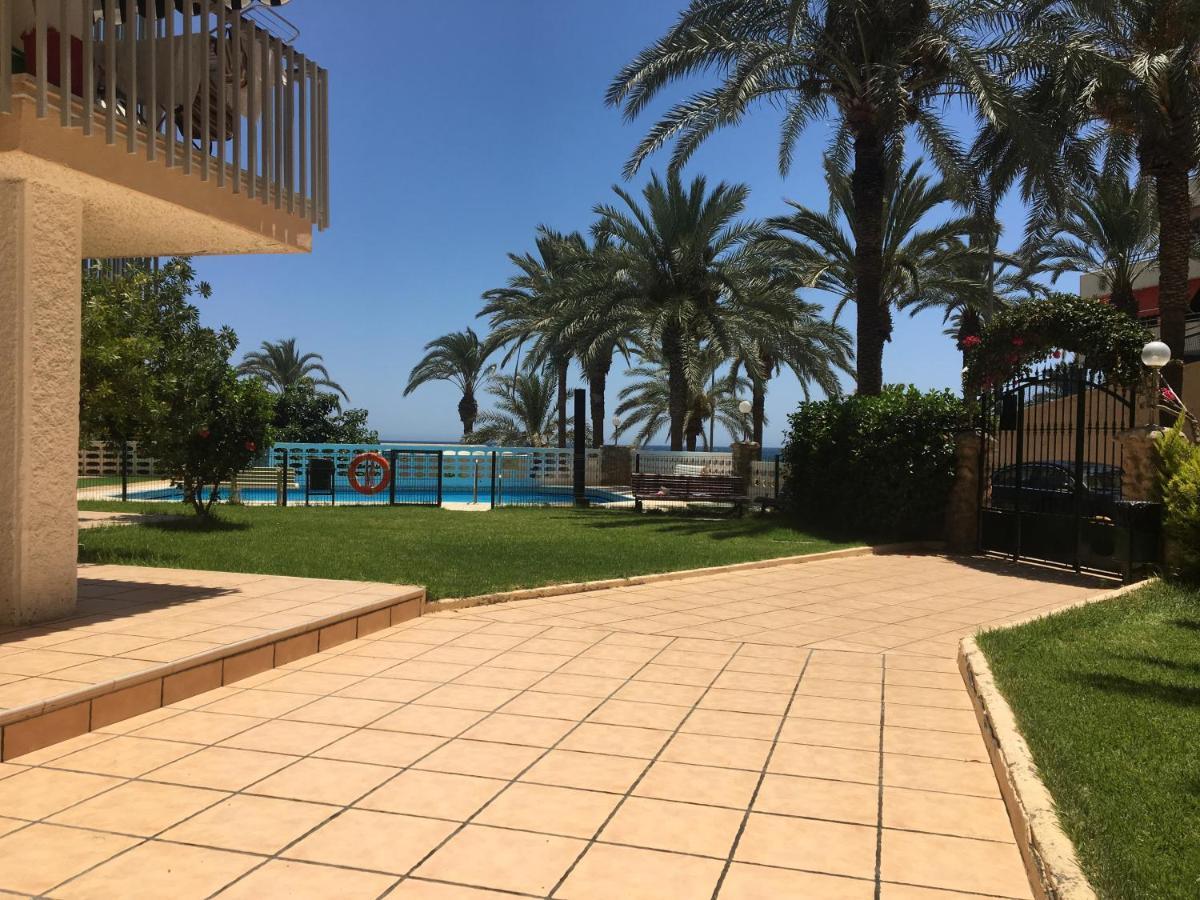 Apartamento Con Vistas Al Mar. Primera Linea De Playa. Aguadulce  Exteriör bild